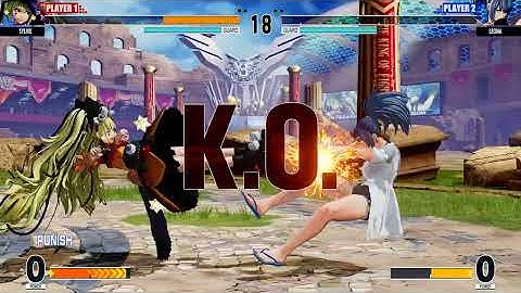 Sylvie vs Leona | KOFXV mods
