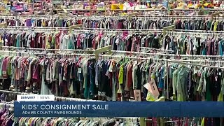 Big consignment sale for kid items this weekend
