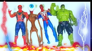 Assemble Superhero Avengers, HULK VS SPIDERMAN VS SIRENHEAD, SUPERHERO MARVELS