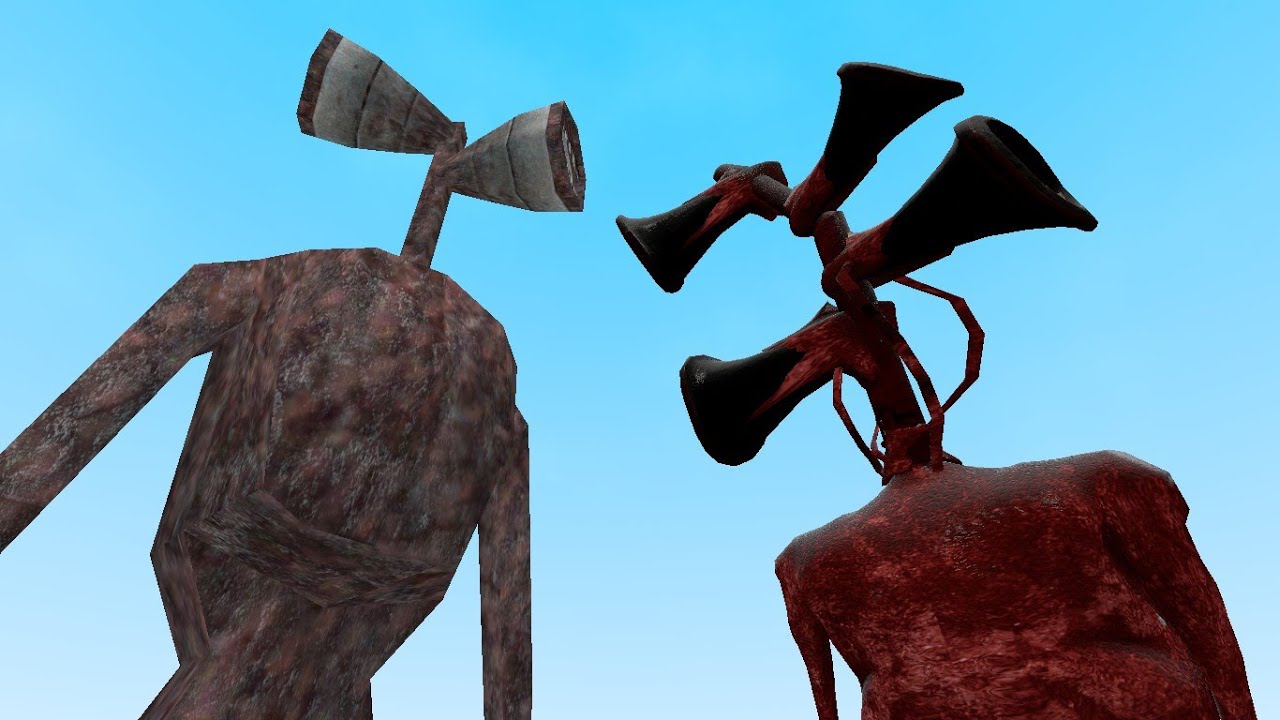 OLD SIREN HEAD VS NEW BLOOD SIREN HEAD!! Garry's Mod ...