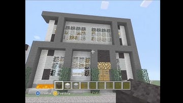 Minecraft Lets Build: 15X15 Modern House!!! #1 PART 1
