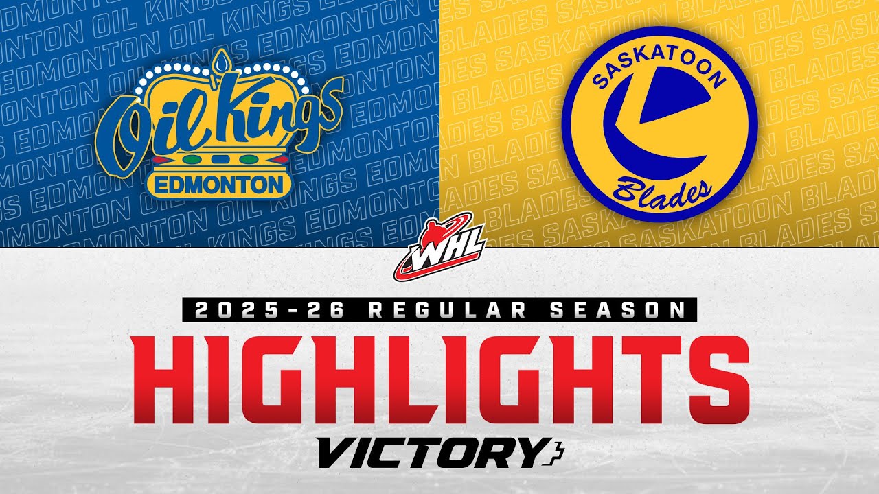 Edmonton Oil Kings at Saskatoon Blades 01/09 | WHL Highlights 2025-26