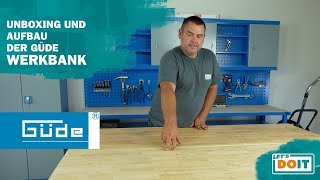 Wir bauen eine Werkstatt - Werkbank von Güde