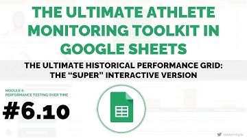UAMT in Google Sheets #6.10 - Ultimate Historical Performance Grid: "Super" Interactive Version