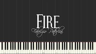 Fire - Fabrizio Paterlini (Piano Tutorial) Resimi