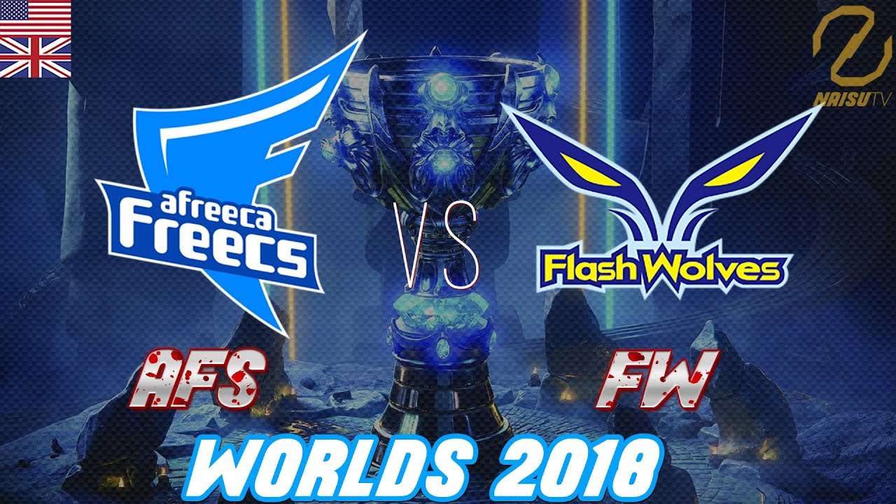 Afreeca Freecs - Flash Wolves ( AFS - FW ) Worlds 2018 Group Stage Day 6
