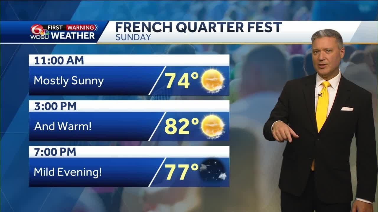 Picture perfect weather for festival weekend! - YouTube