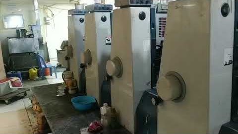 Hệ thống máy in tại xưởng in Bắc Việt