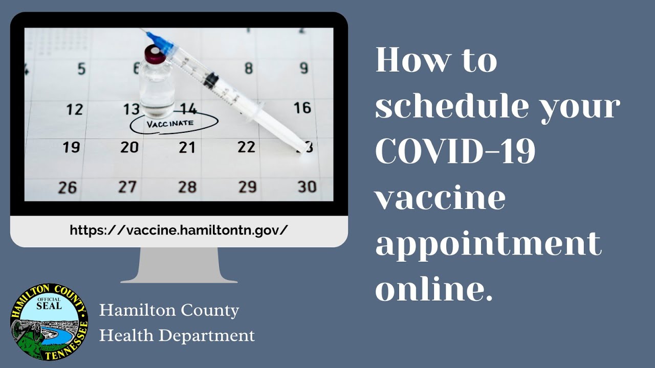 How to schedule your COVID-19 vaccine appointment online. - YouTube