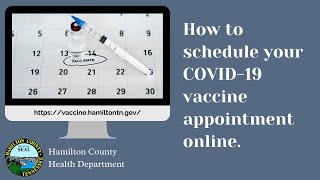 How to schedule your COVID-19 vaccine appointment online.