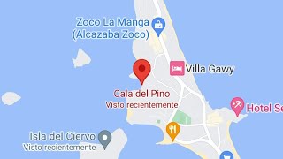 Cala del Pino, La Manga, Mar Menor, una tarde muy larga, redes.