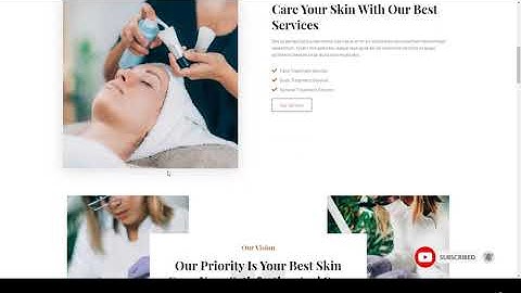 Ayoo - Beauty Salon Services Elementor Template Kits skin care cosmetics