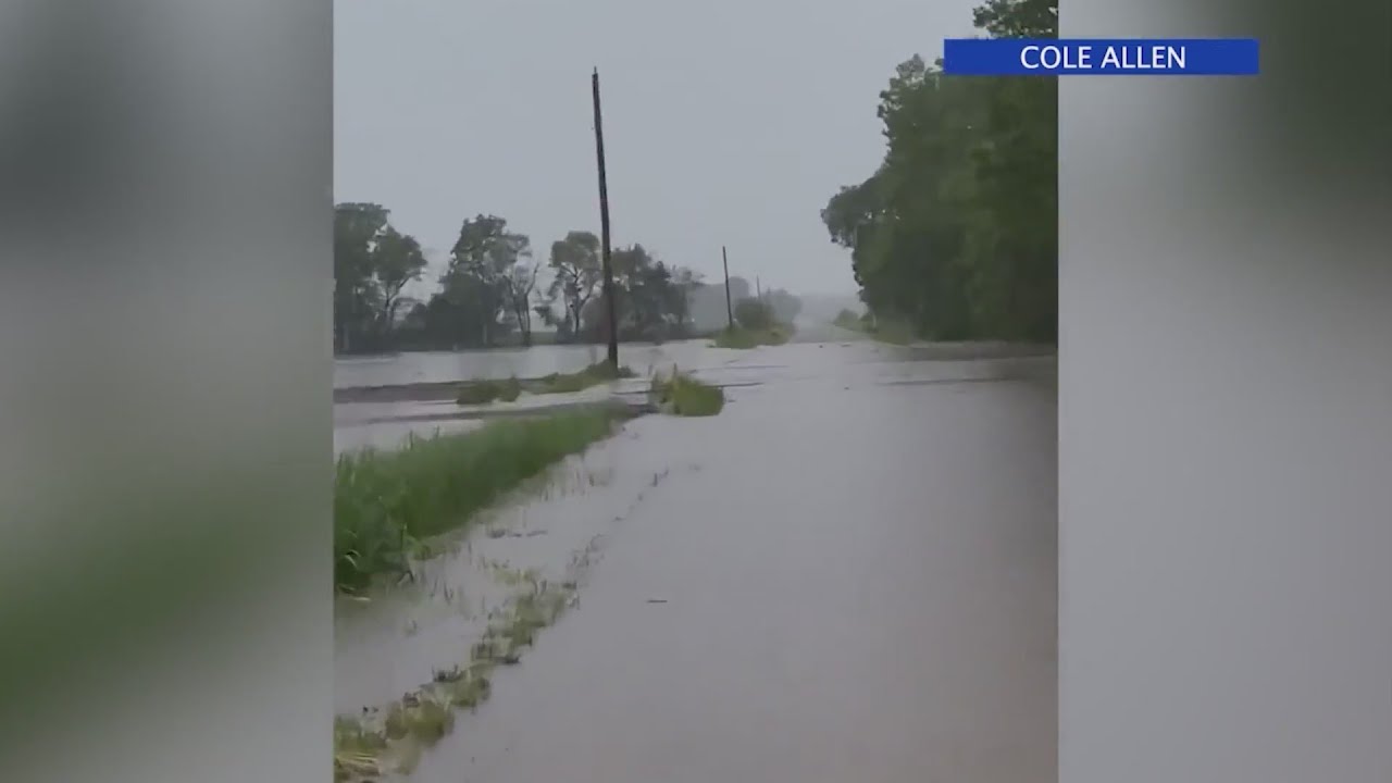 Kansas counties hit with flash flooding and high winds