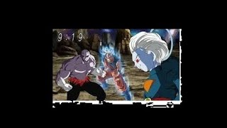 Anime war _ Goku Instinto Superior SSJ3 e Jiren vs Daishinkan ....(Dragon Ball Super)