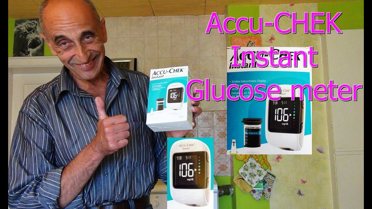 ACCU-CHEK Instant -Glucose meter.Blutzuckermessgerät