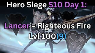 Day 1 Honed Defenses Shield Lancer: Feeling like I'm playing RF except not ZDPS on bosses