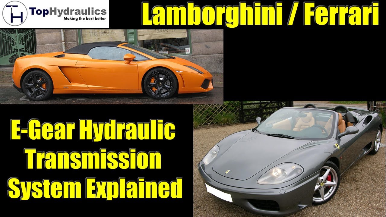 Lamborghini / Ferrari E-Gear System Overview - YouTube