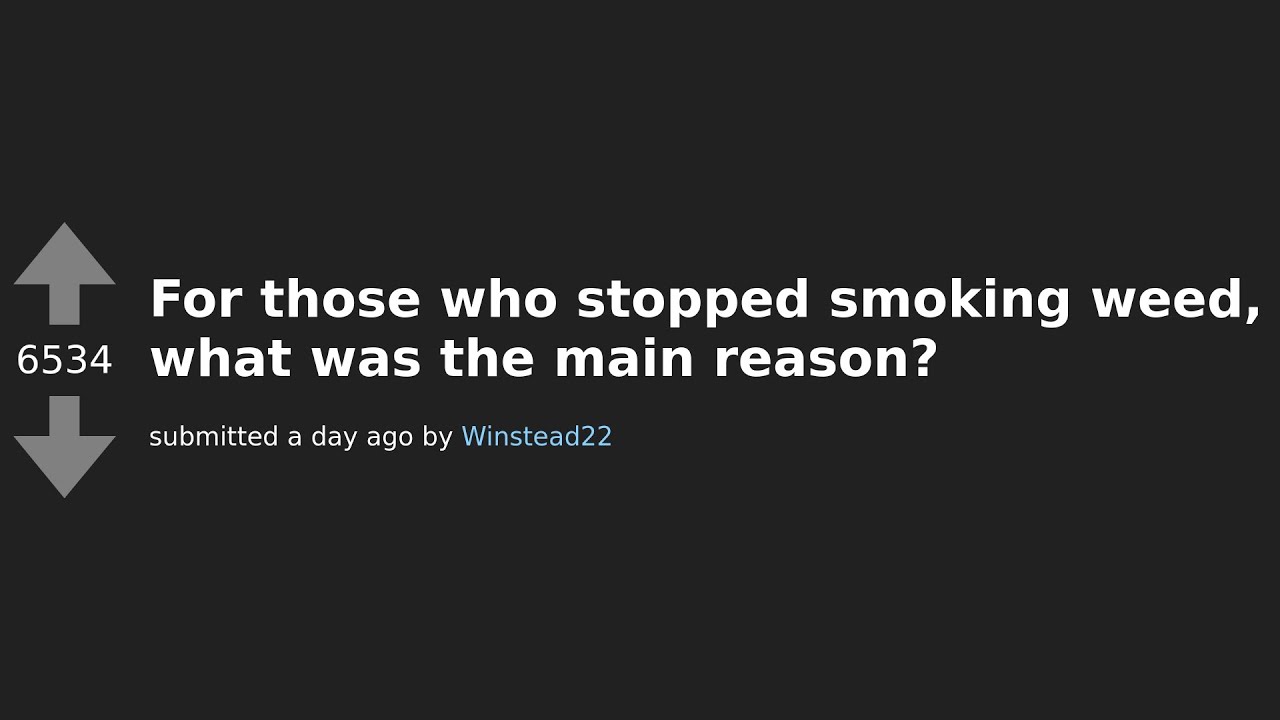 Why People Stopped Smoking Weed: Revealing Honest Answers from Reddit Users