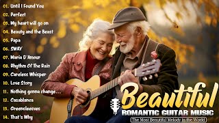 Romantic Guitar Music 🎵 100 Legendary Guitar Songs for Emotive Bliss ❤️