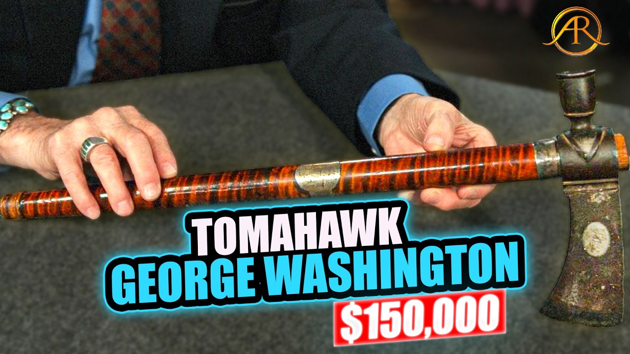 'GEORGE WASHINGTON TOMAHAWK' Worth $150,000 | Antiques Roadshow - YouTube