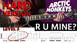R U Mine? - Arctic Monkeys - Hard Version | Guitar Tab | Lesson | Cover