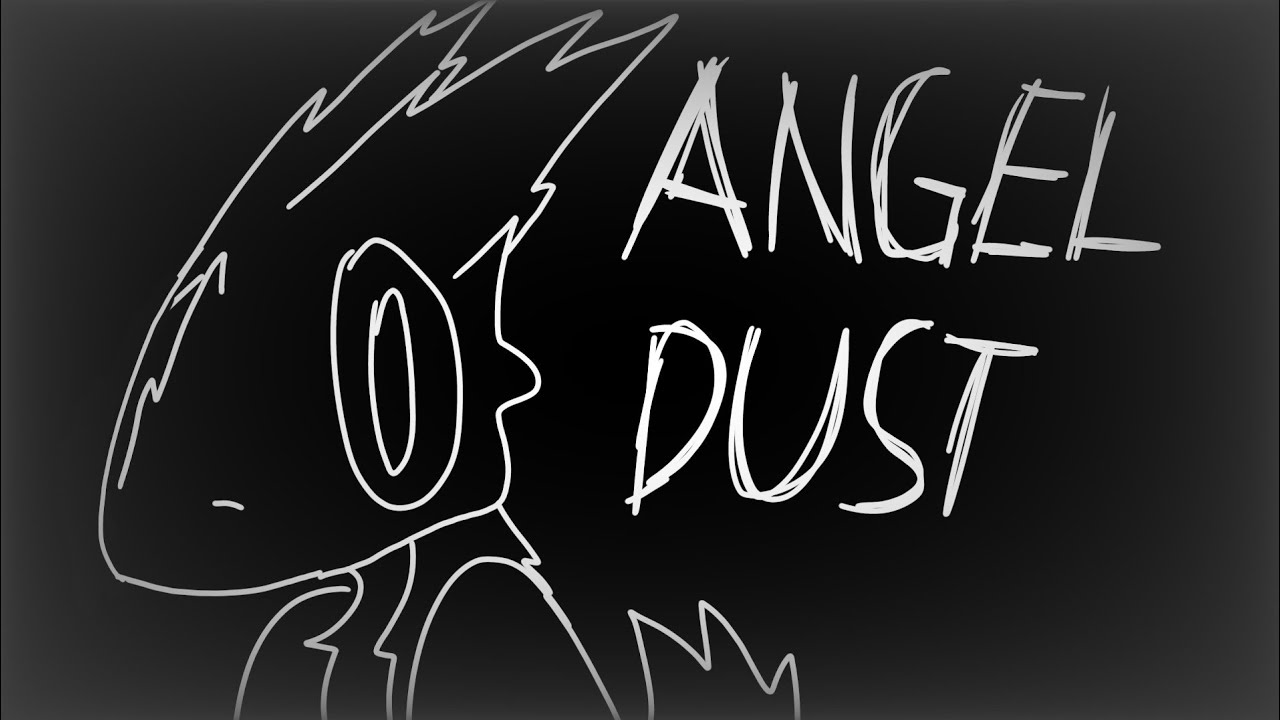 ANGEL DUST/ ANIMATION MEME/ BW AND DEATH/ ВАРАН, ГРЕЧКА, УКРОП