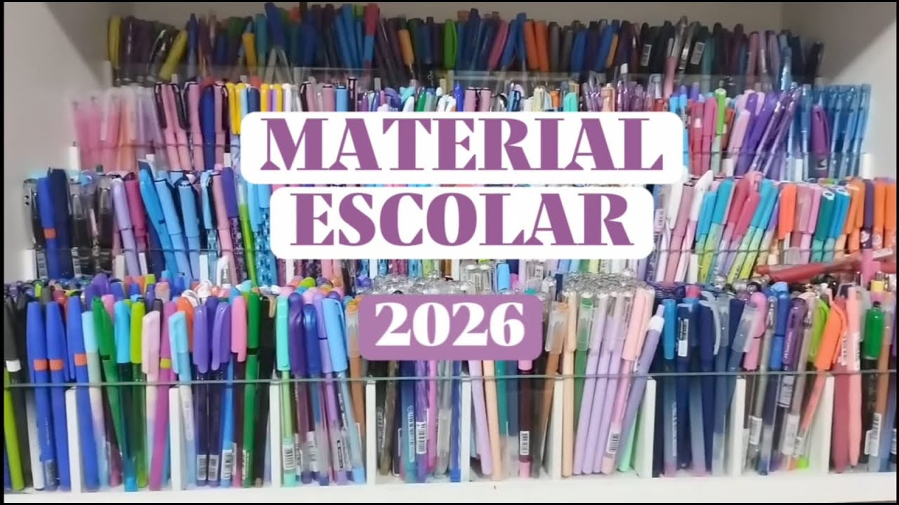 💖 ACHADINHOS DE MATERIAIS ESCOLARES 2026