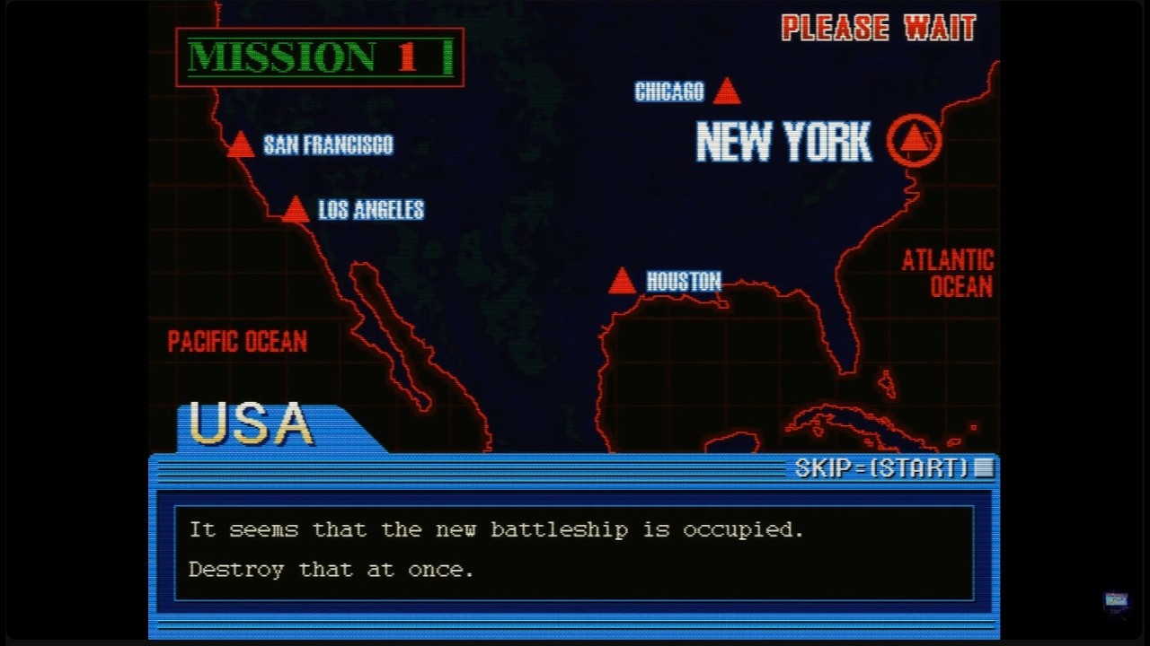 Zero Gunner (Export, Model 2B) - USA - Gameplay (MAME 0.286)