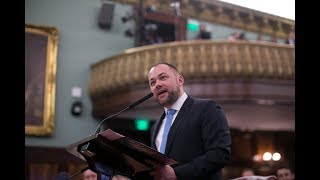 Corey Johnson’s first speech as New York City Council Speaker