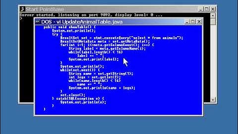 48 J2EE   Chapter05 Database Lesson10 Writing Through the ResultSet