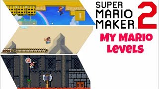 My First Few Mario Maker Levels - (SuperMarioMaker2)