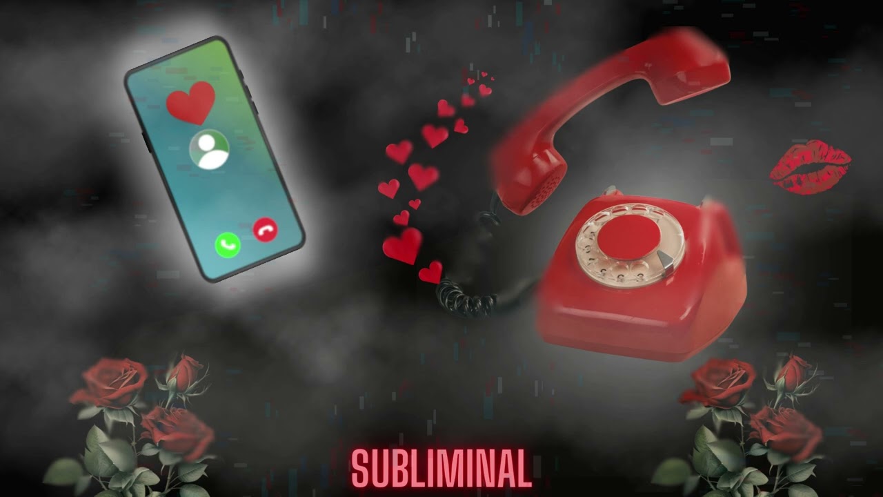 call me, text me now ✩⋆ subliminal affirmations w/ music + booster⋆✩