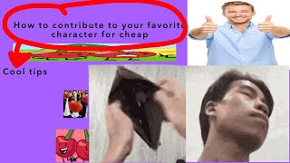 How to contribute to your favorite character on a budget 