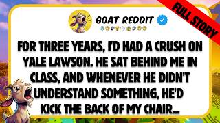 For three years, I'd had a crush on Yale Lawson. He sat behind me in class, and whenever he didn't..