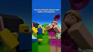 The reason Roblox makes bad updates.. #roblox #robloxedit #robloxsad #trend #shorts