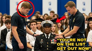 Full Two Guards Asked Black Marine to Leave His Son’s Graduation — Then 4 SEALs Silenced the Room Update