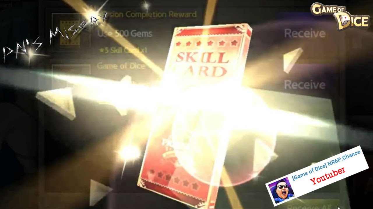 My lousy Dream Packs & Chance's first 6 Star card!! | Game of Dice