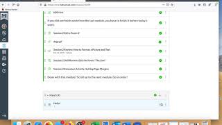 How to Make a MODULE and then a Page in Canvas
