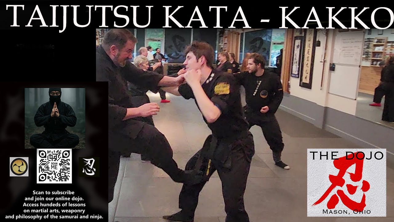 Taijutsu Koto Ryu Kata 15 of 18 Kakko - YouTube