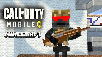 CALL OF DUTY MOBILE CHALLENGE - Minecraft Animation