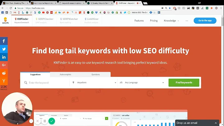 How to Perform SEO Keyword Research Using KWFinder