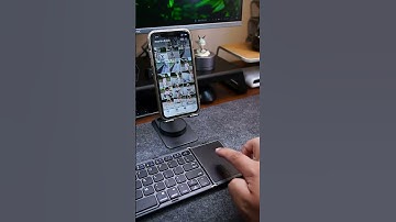 Product Link in Bio ( 311 ) ✅ Universal Mini Foldable Wireless Keyboard with Touchpad