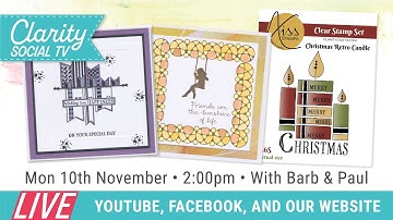 Clarity Social TV - Monday 10th November 2025 - 2pm