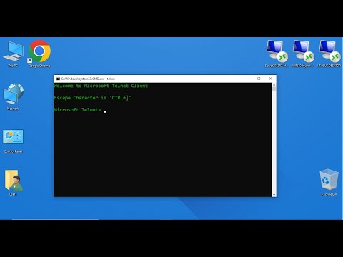 Enable Telnet Client