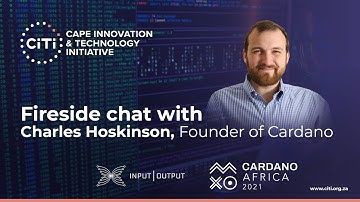 Fireside Chat with Charles Hoskinson.