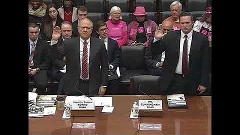 SIGAR John F. Sopko Testifies Before House Oversig...