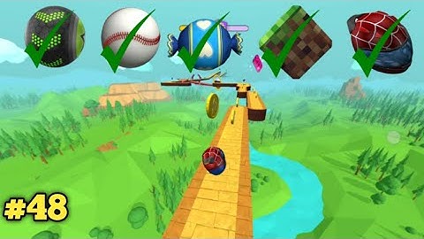 🏈Going Balls ; Super Speed Run Hard Walkthrough | Level 48 || los game || Arbaz Guru Gaming |