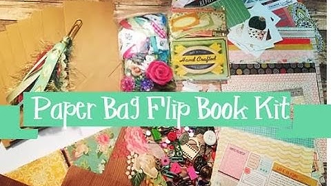 Paper Bag Flip Book Kit | *Desert Cottage* **SOLD**