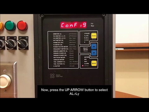 Configuring Alarms & Relays on PowerLogic CM2000 via Front Panel | Schneider Electric Support