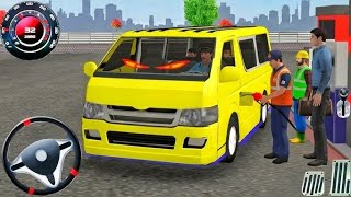New Toyota Hiace Games - Coach City Van Driving Simulator 2026: Minibus Sim 3D - Android Gameplay screenshot 5